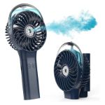 Amacool Bladeless Neck Fan Portable Personal Fan 5000mAh Battery Operated Wearable Cooling Fan	