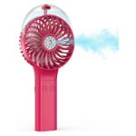 Amacool Bladeless Neck Fan Portable Personal Fan 5000mAh Battery Operated Wearable Cooling Fan	