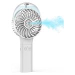 Amacool Bladeless Neck Fan Portable Personal Fan 5000mAh Battery Operated Wearable Cooling Fan	